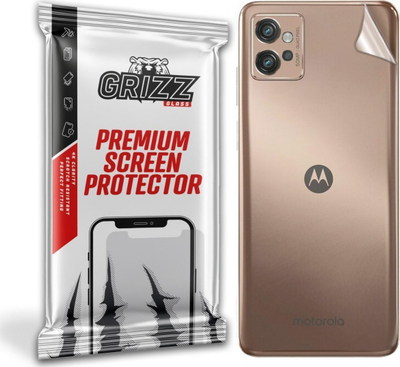 Film mbrojtës mbrapa GrizzGlass për Motorola Moto G32, satin, transparent