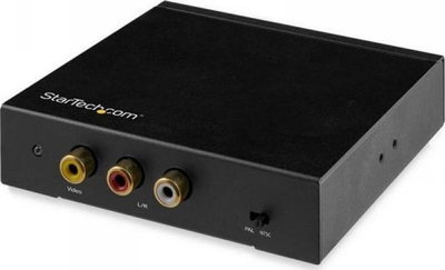 Sistem i transmetimit të sinjalit AV StarTech, konvertues HDMI në RCA / me adapter