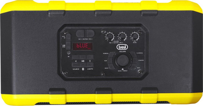 Kutubozë party Trevi XFest XF 1300 BEACH, 80W, Bluetooth, e verdhë