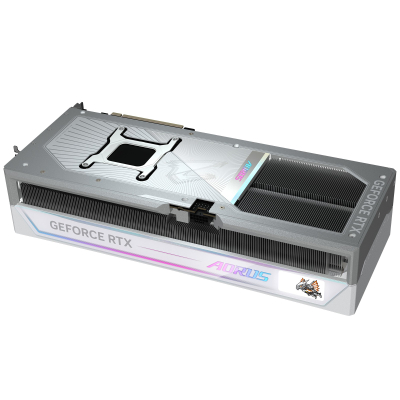 Kartë grafike GIGABYTE AORUS GeForce RTX 5090 MASTER ICE, 32GB GDDR7, e bardhë