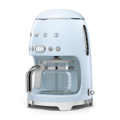 Makinë kafeje SMEG 50's Style DCF02PBEU, 1050 W, 1.4L, e kaltër pastel