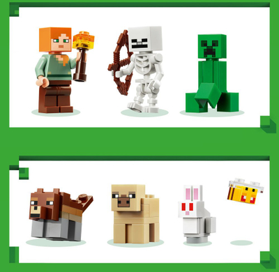 Lego Minecraft Aventura e Nates se Pare, 301 pjese, 8+ vjec (21593)