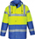 Xhaket pune Unimet TWO TONE HI VIS S466YRB, shumë e dukshme, që s’e kap uji, me dy ngjyra