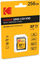 Картичка меморија Kodak SD, 256GB, UHS I U3 V30, жолта
