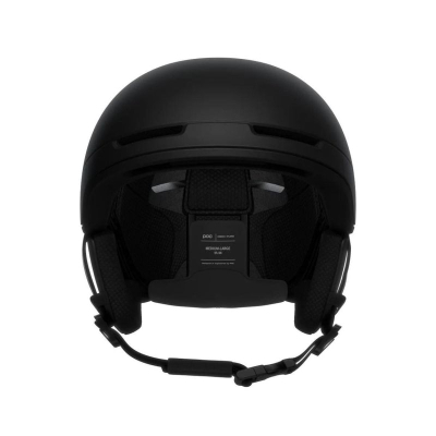Helmetë skish POC Obex Pure, me ajrosje që e rregullon vetë, e zezë