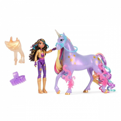 Set lodrash Unicorn Academy, kukulla Sofia, unigorni Uajldstar