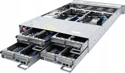 Server rack Gigabyte H261-Z60, 2U, Socket SP3, i zi