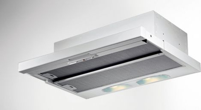 Kapak kuzhine i futshëm Allenzi S2-50W, 50cm, me filtër karboni, i bardhë