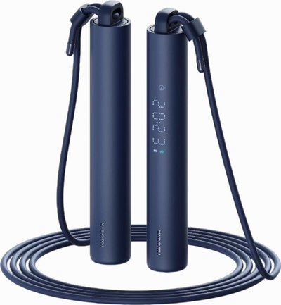 Litar kërcimi inteligjent Xiaomi Smart Jump Rope, ekran dot matrix, sensorë numërimi, blu e errët