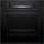 Furra Bosch HQA334EB4, 71L, 8 funksione, e zezë