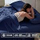 Set çarçafësh ftohës Breescape King Size, BlendTek, 4 pjesë, blu