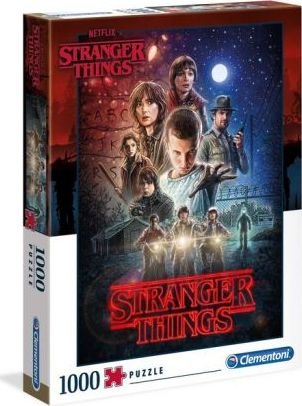 Lodër puzzle Clementoni Stranger Things, 1000 copa