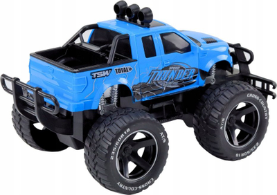 Makina me telekomandë Leantoys RC Off-Road 1:14, 27MHz, blu