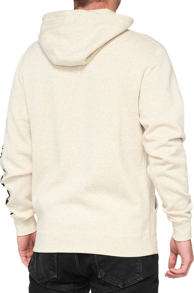 Bluzë me kapuç 100% Super Future, pambuk, L, bezhë Oatmeal Heather