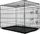 Kafaz metalik për kafshë Funfit Home&Office XXL, 107x70x77.5cm, palosshëm, i zi