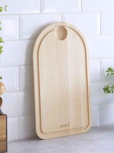 Dërrasë prerëse Opinel 254569 X, dru, e zezë