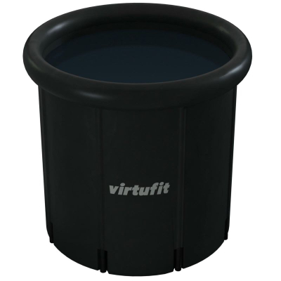 Vaskë akulli VirtuFit Ice Bath XXL, 375L, me aksesorë, antracit