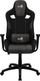 Karrige lojërash Aerocool COUNT AeroSuede, 150kg, e zezë