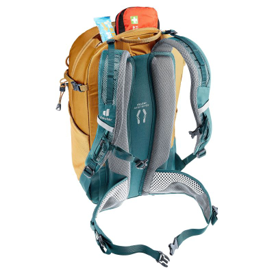 Çantë shpine Deuter Trail 25, 25L, me sistem Aircontact, ngjyra Almond Deepsea