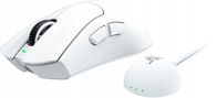 Maus gaming Razer DeathAdder V4 Pro, pa kabllo, ultra i lehtë, i bardhë