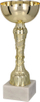 Kupë trofe metalike T-D 2057A, 59.5cm, bazë mermeri, ngjyrë flori