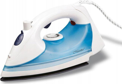 Hekur me avull Maestro MR-300C, 1800W, me pllaka qeramike, ngjyrë blu