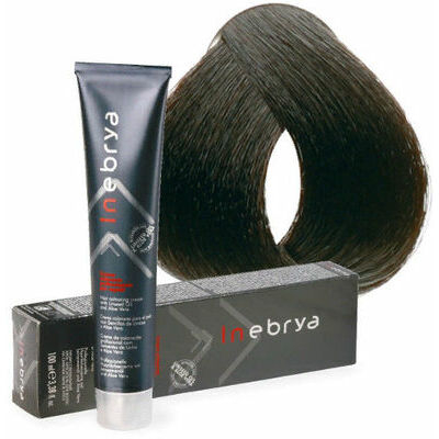 Ngjyrë për flokë Inebrya 3/00, gështenjë intensive, 100 ml