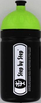  Shishe uji për fëmijë Step by Step Wild Cat, 500 ml, e zezë 