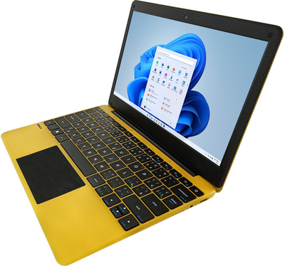 Laptop UMAX VisionBook 12WRx, 11.6 ", Intel Celeron N4020, 4GB RAM, 128GB eMMC, Intel UHD Graphics, i verdhë