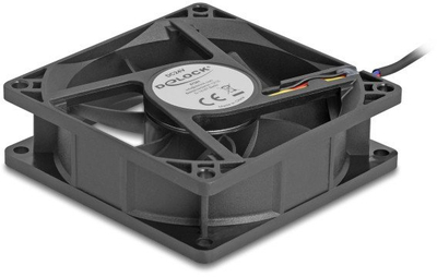 Ventilator PC Delock axial, 80 x 80 x 25 mm, 24 V DC, i zi