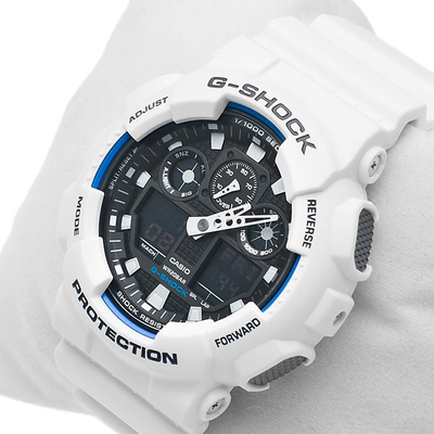 Orë dore G-Shock BG Standard D, e fortë, sportive, e zezë, që s’e ha goma