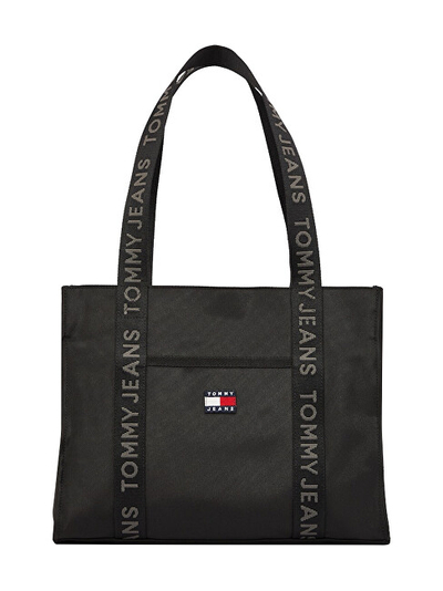Çantë dore për femra Tommy Hilfiger, e zezë