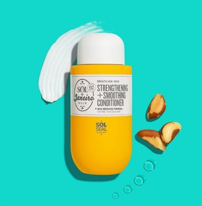 Balsam flokësh Sol De Janeiro Brazilian Joia, forcuese dhe zbutëse, 295ml