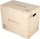 Kuti plyometrike HMS DSC04, dru, 50x40x30cm, kafe