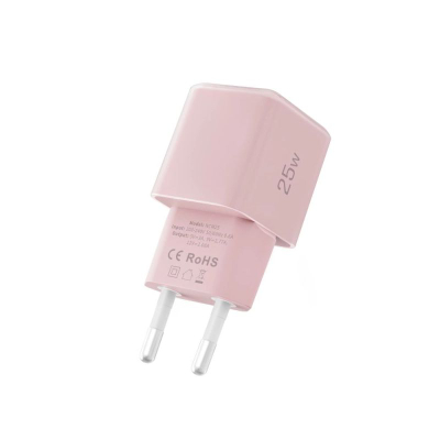 Karikues muri Tech-Protect NCM25, USB-C PD, 25W, rozë