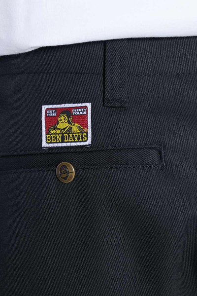 Pantallona pune Ben Davis Trim Fit për burra, prerje e ngushtë, bezhë