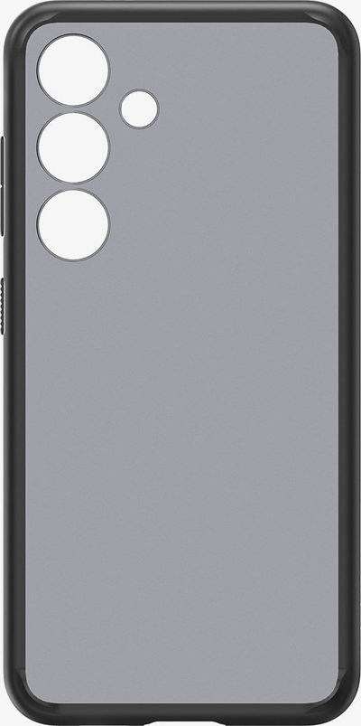 Mbulesë telefoni Spigen Ultra Hybrid për Samsung Galaxy S24, transparente, kornizë e zezë frost