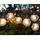 Varg dritash LED Party Lights, 12.5 m, 20 llamba, dritë e ngrohtë