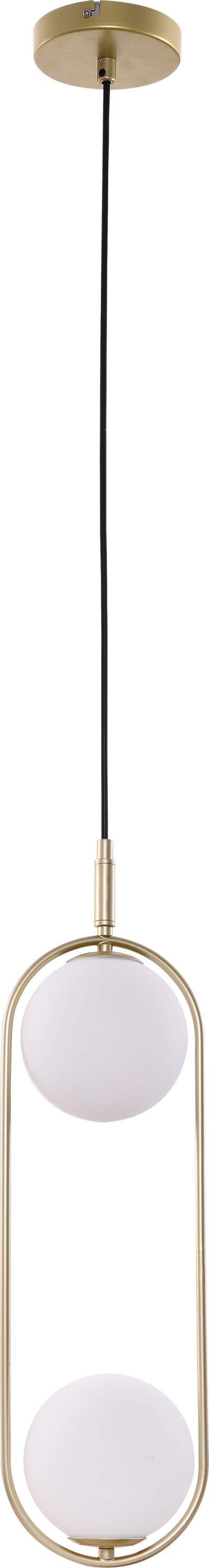 Llambë varëse Candellux CORDEL, 2xG9, moderne, bronzi