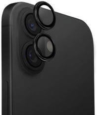 Mbrojtëse xhami për kamera Uniq Optix, për iPhone 16 16 Plus, alumin, e zezë