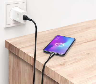 Kabllo USB në Micro USB Mcdodo CA-7451, 1.2 m, 2.4A, ngjyrë e zezë