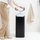 Kosh plehrash Brabantia Touch Bin, 30L, me kapak me prekje, matt i zi