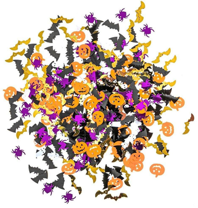 Konfeti Halloween DpCraft, 30 g, shumëngjyrëshe
