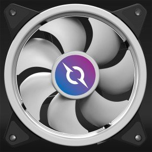 Ventilator PC AQIRYS Cetus 6P-14DLI22B-RGB, 140 mm, RGB, i zi