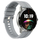 Smartwatch G.Rossi SW018-2, ekran rrumbullak me ngjyra, rrip silikoni, gri