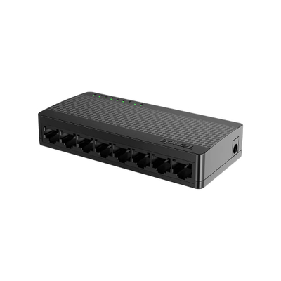 Switch rrjeti Tenda SG108M, 8 porta Gigabit, 10/100/1000 Mbps, i zi