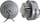 Lampë industriale varëse Inoxx HB100W, LED 100W, 4000K, ngjyrë argjendi