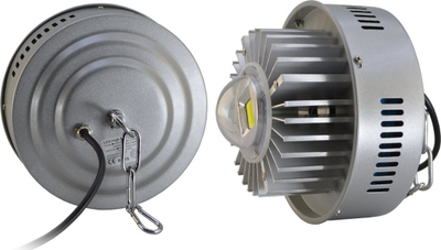 Lampë industriale varëse Inoxx HB100W, LED 100W, 4000K, ngjyrë argjendi