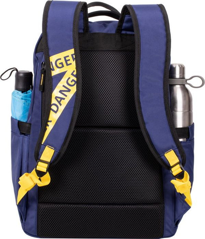 Çantë shpine RivaCase Erebus 5461, 15.6", materiale hidrofobike, blu