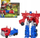 Figurine Transformers Optimus Prime Rise of the Beasts, Authentics Legends of Cybertron, transformuese, kuqe e blu
